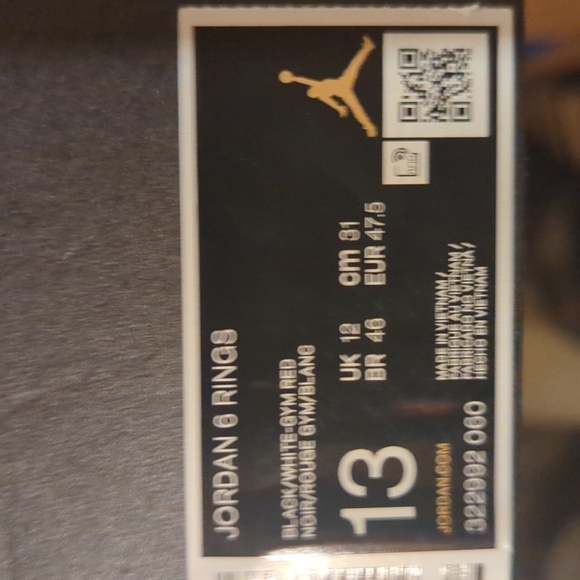 Jordan 6 Rings - Picture 2 of 3